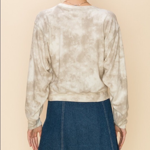 Tie Dye Cozy Pullover Sweater - Picture 4 of 5